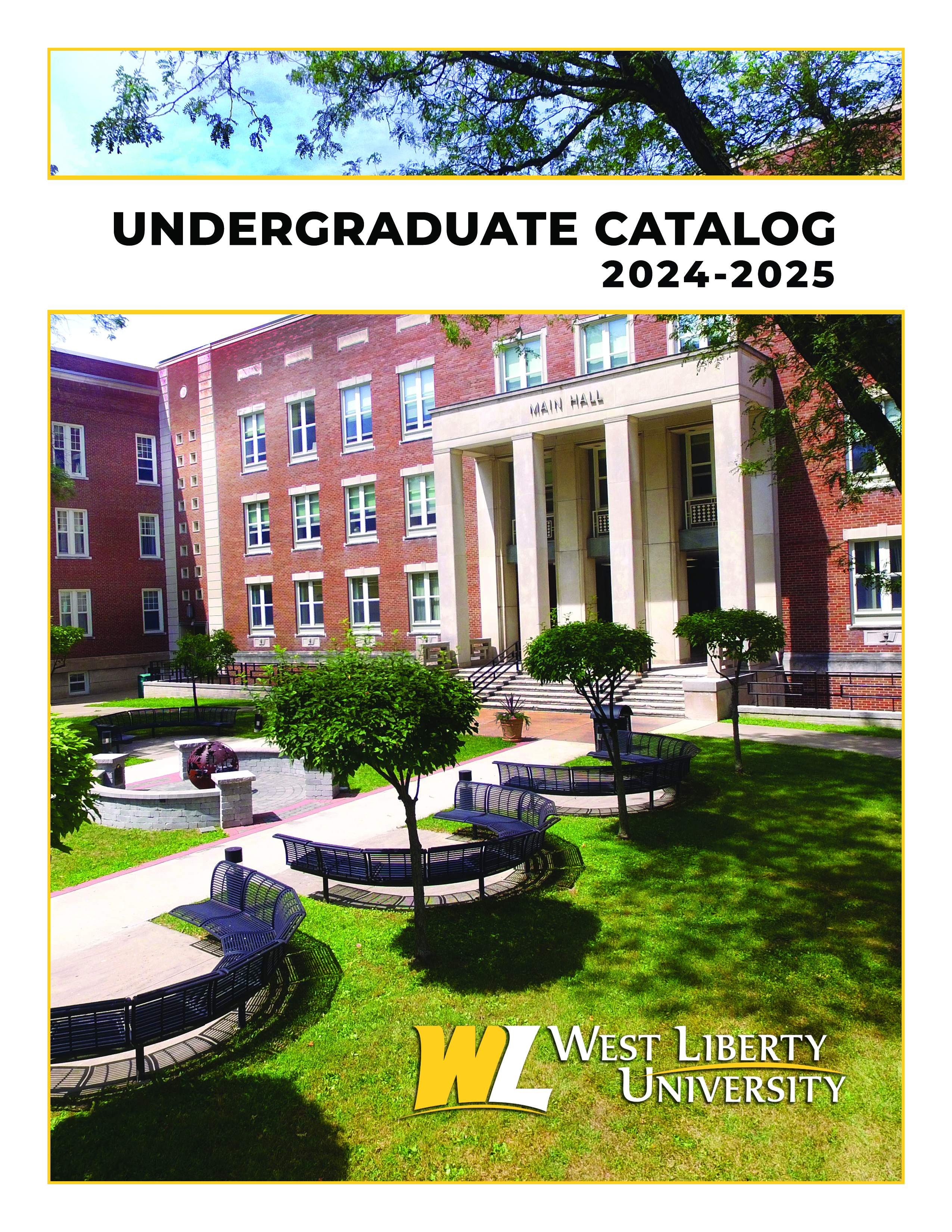 2024-2025 Undergraduate Catalog Cover